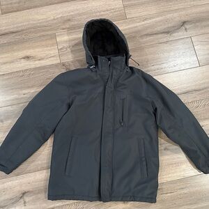 Men’s m weatherproof jacket black guc warm
